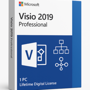 Visio 2019 Professional – Lifetime License – 1 PC